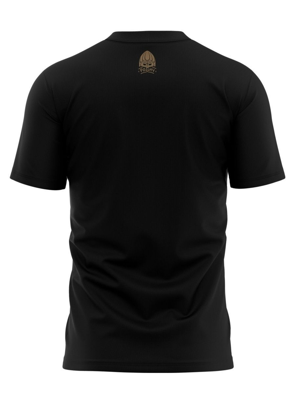 Футболка с принтом Барс «Кто напуган- наполовину побит» (Черный)