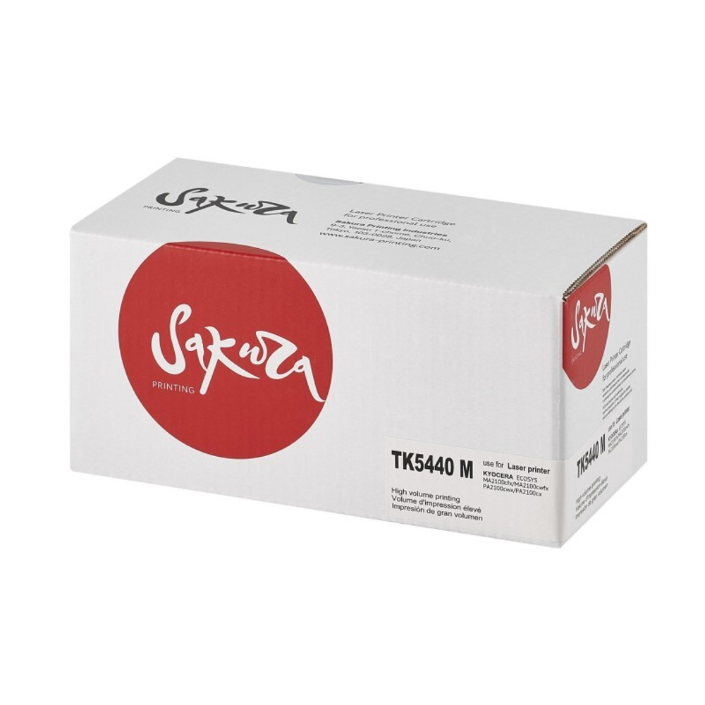 Тонер-картридж Sakura TK-5440M для Kyocera ECOSYS PA2100/MA2100 magenta