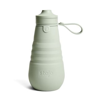 Бутылка складная силиконовая Stojo Sports Bottle Sage, 20 oz / 590 мл