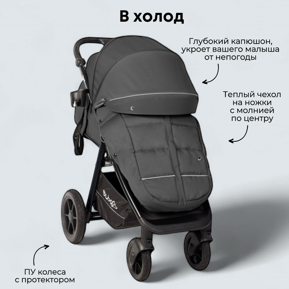 Прогулочная коляска BubaGO Bass
