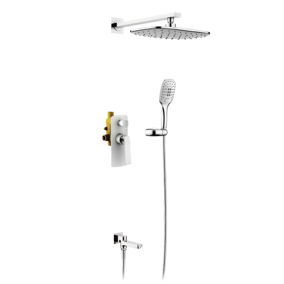 Душевая система встроенная Helmi SX-4099/00-16SM Хром-Белый