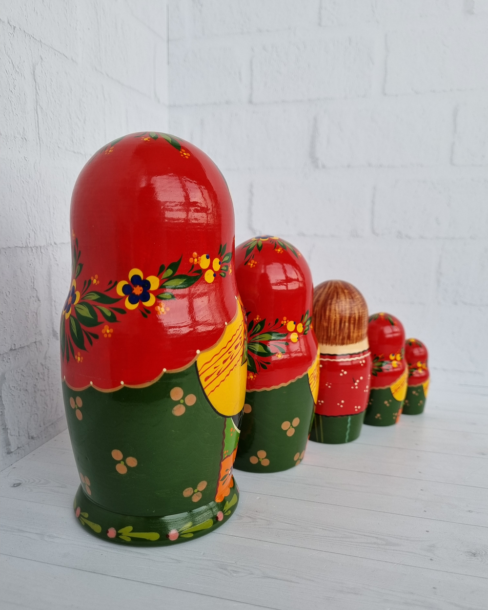 Матрешка "с курочкой" традиция 5мест