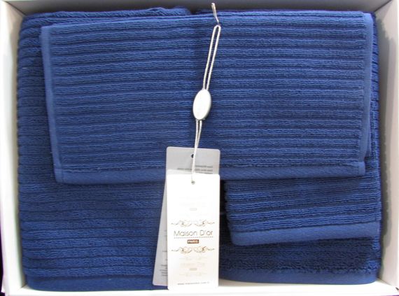 Набор полотенец RIVER - РИВЕР 30х50 50х100 и 78х150  Maison Dor (Турция)