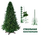 Большая елка «Сказочная» (Литая+пвх) 3,5 м