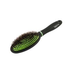 Щетка овальная Harizma ECO brush h10614 (натуральная щетина)