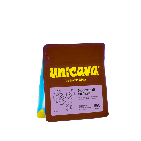 Молочный на базу, горячий шоколад 59%