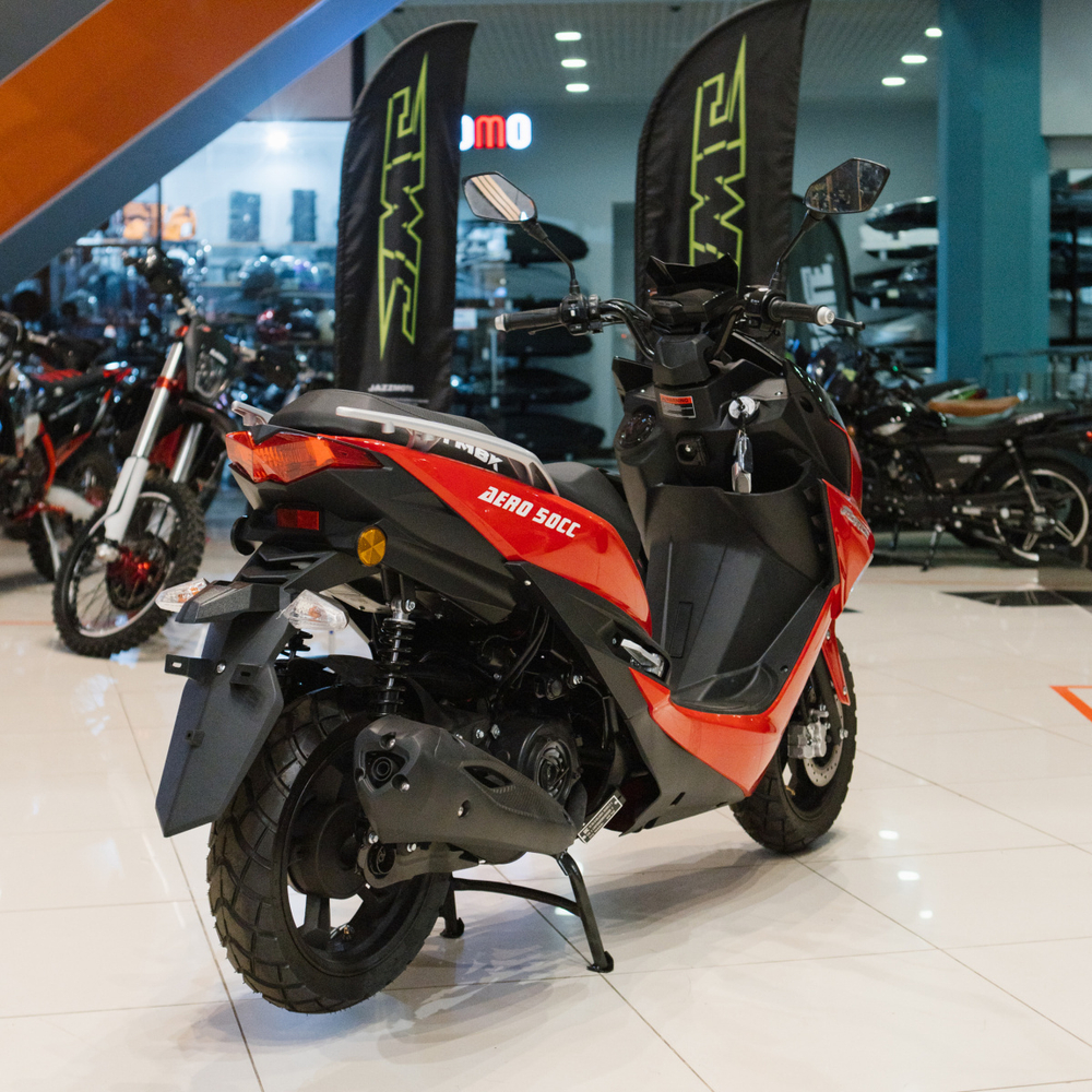 Скутер TMBK SCOOTER AERO 50cc Red/Black
