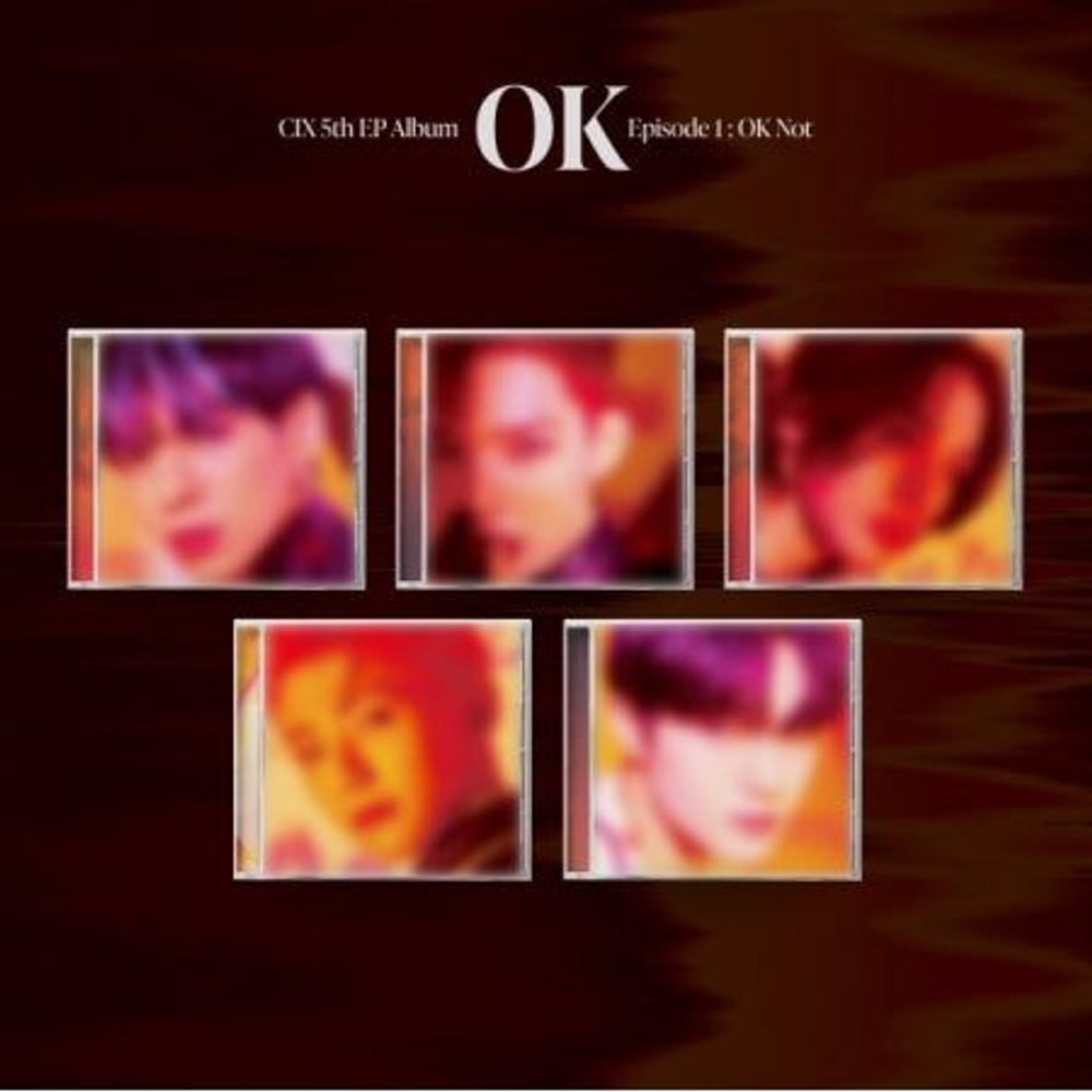 Альбом CIX - OK EPISODE 1 : OK NOT 5th EP Album JEWEL CASE 5 Version SET