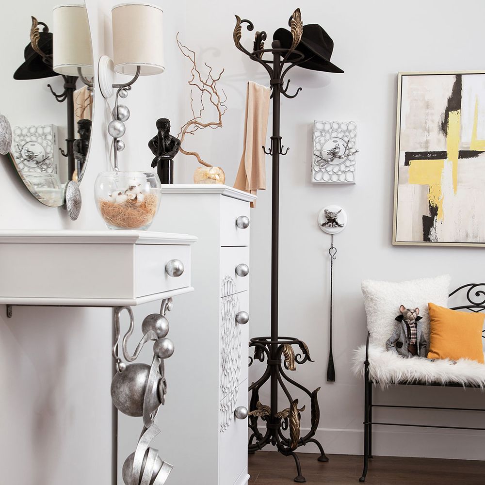 Вешалка напольная Аделаида Шоколад Амбер