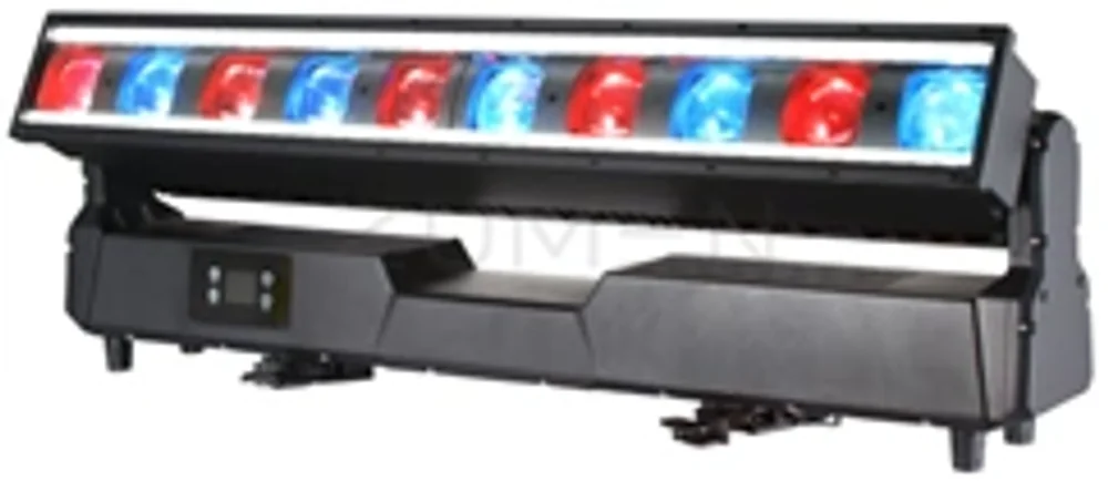 PL-L700IP — LED Moving Bar 10×60 Вт RGBW с зумом 2,8°–46° IP65