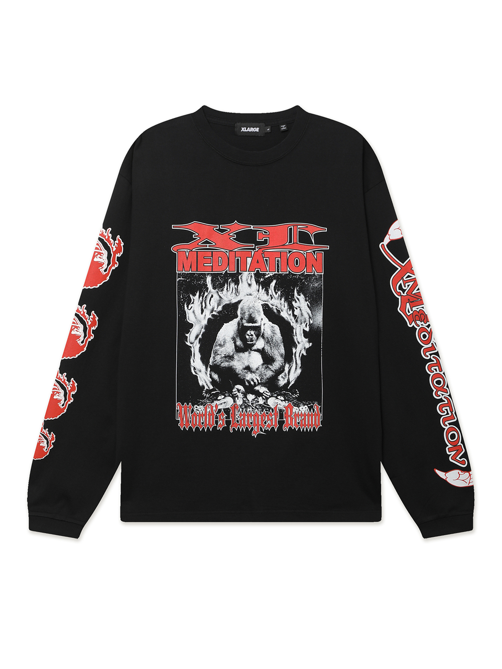 Мужской Лонгслив Meditation