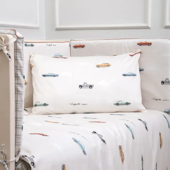 Комплект постельного белья Lollycottons Маленький гонщик 1, 6 предметов