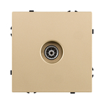 Розетка спутниковая SAT, золотой Kollinger Eclipse EC-021GD