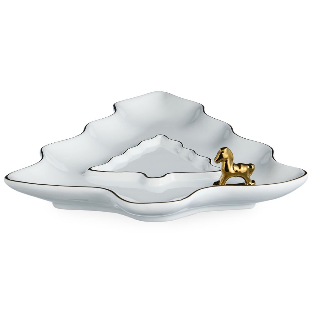 БЛЮДО СЕРВИРОВОЧНОЕ 27,5Х22,8Х4,5 СМ