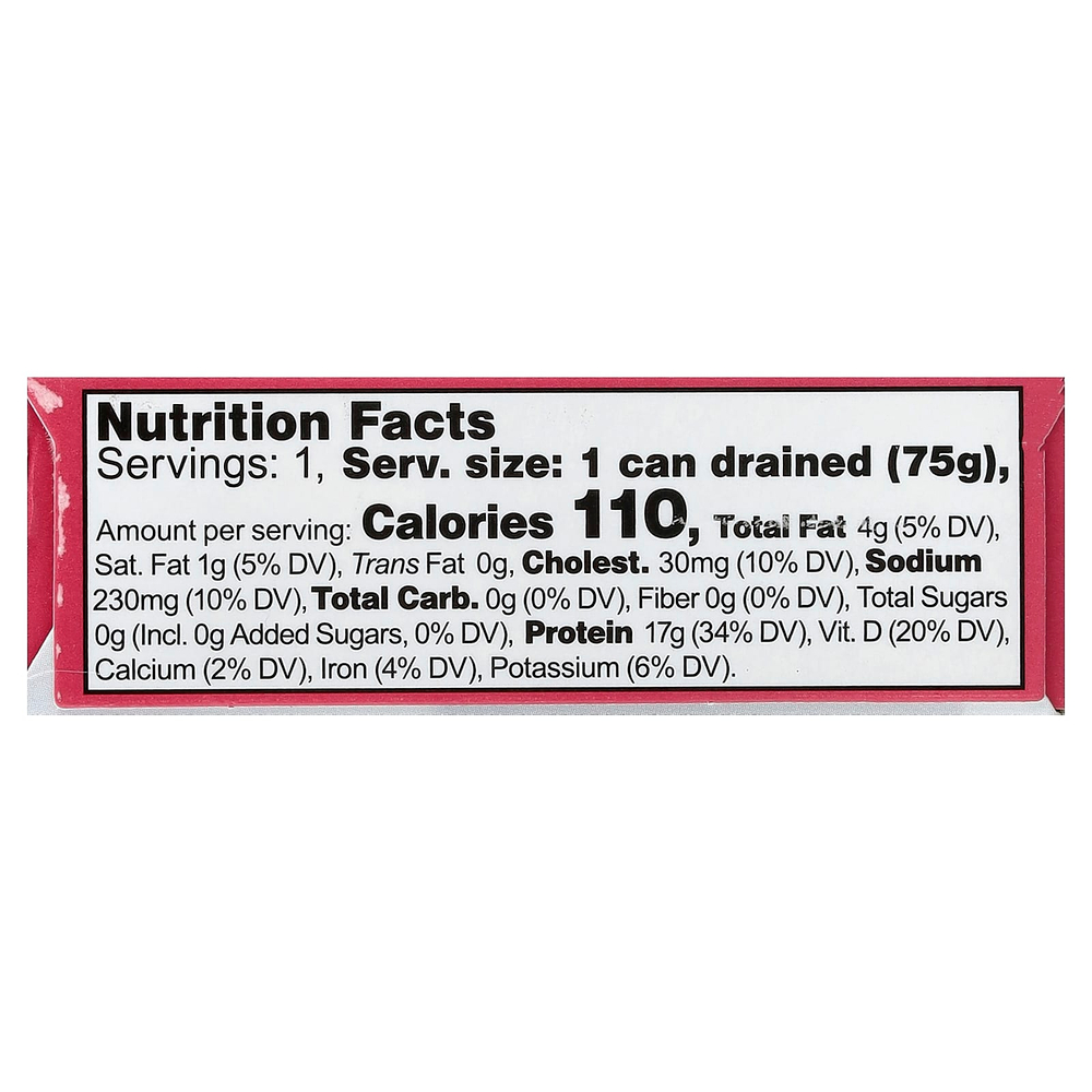 Wild Planet, Горбуша дикого копчения, 110 г (3,9 унции)