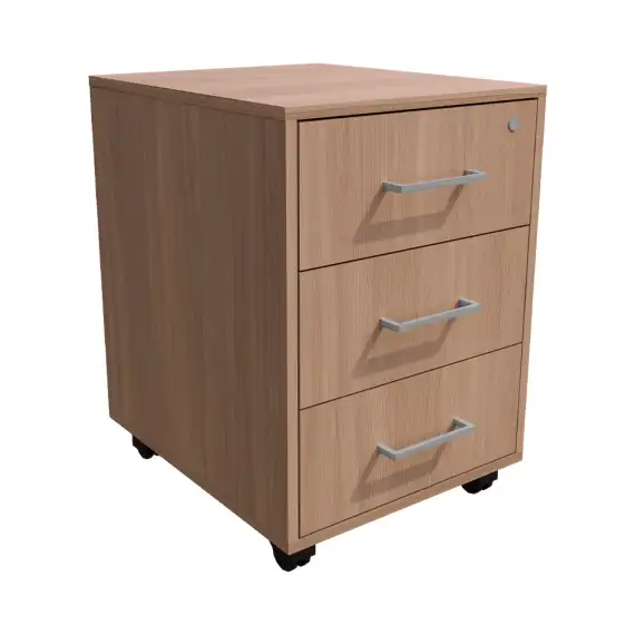 Континент-Про Тумба мобильная ТМ48 Ясень Шимо темный 400х480х570