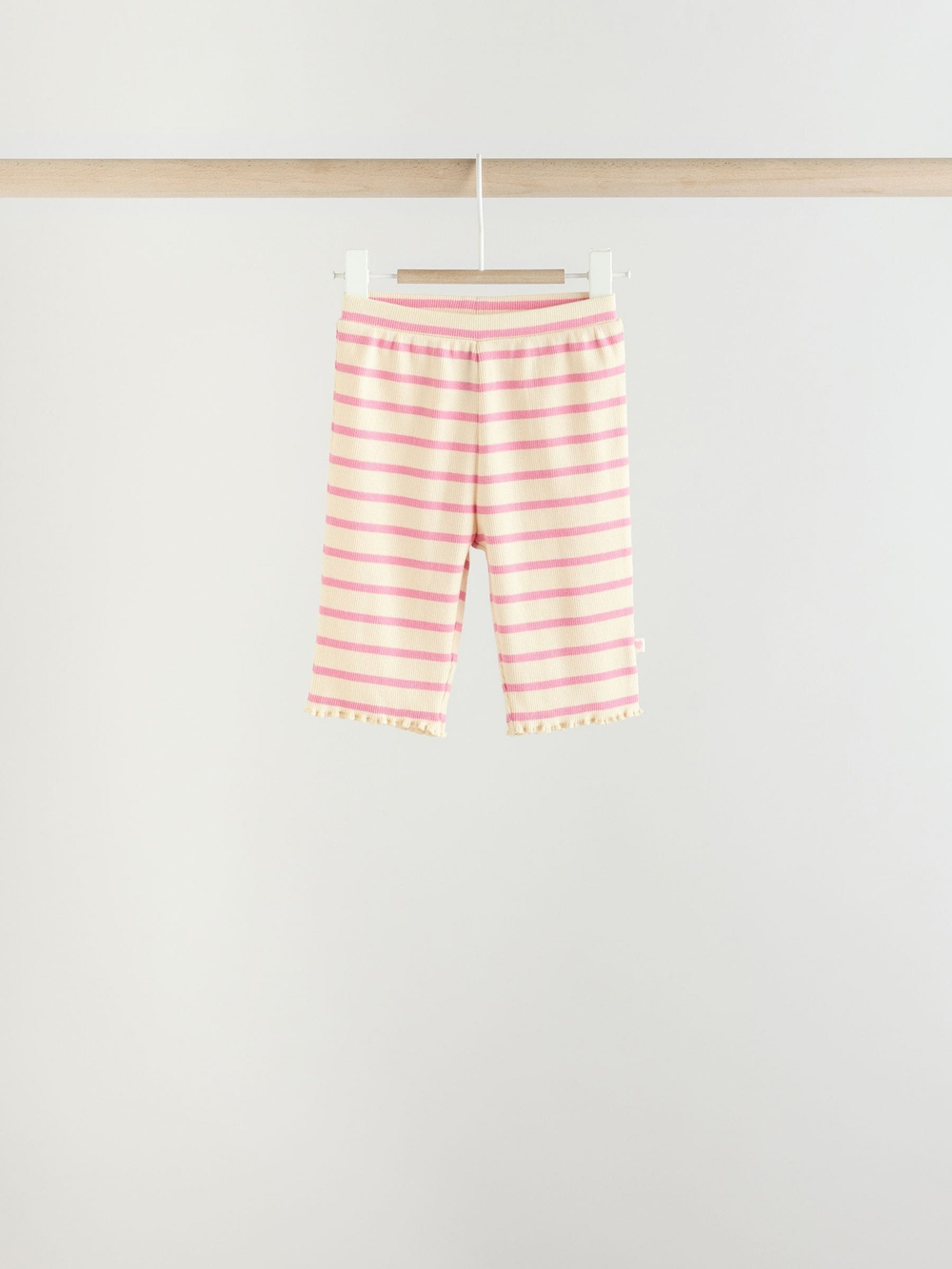 Лонгслив и легинсы в комплекте для малышей Next E66-976, 3 шт., Молочный, Розовый