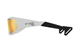 Спортивные очки LiP Surge / Gloss White - Black / PC Photochromic / ecLiPse™ Series ML Red Brown