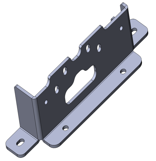 Скоба-усилитель пластины оси Y правая Master v2