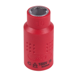 KING TONY (3335VE10M) Головка торцевая диэлектрическая шестигранная 3/8", 10 мм