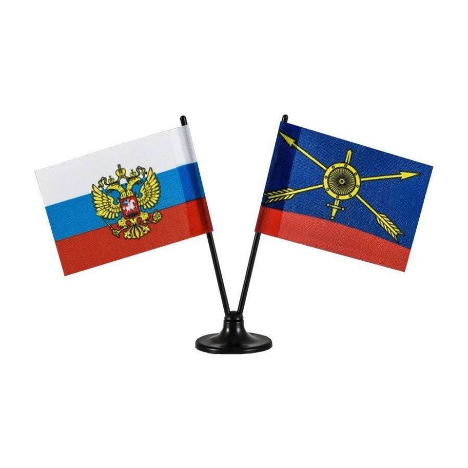 Флажок двойной России и РВСН