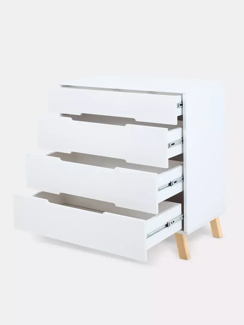 Комод пеленальный Rant Indy Pro 800/4 с органайзером Cloud white