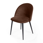 Стул Thomas, бархат коричневый 12