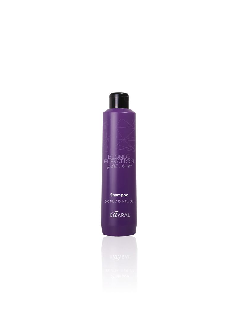 Шампунь KAARAL Blonde Elevation Yellow Out Shampoo антижелтый для волос - 300 мл.