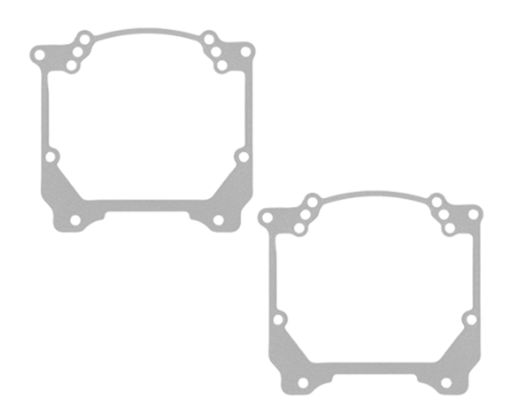 Toyota Land Cruiser Prado 150 (2017-2022) LED, Toyota Camry V70 (2017-2021) Тип 4 Full LED, Toyota Highlander (2019-2022) Тип 2 переходные рамки для замены линз (комплект, 2шт)