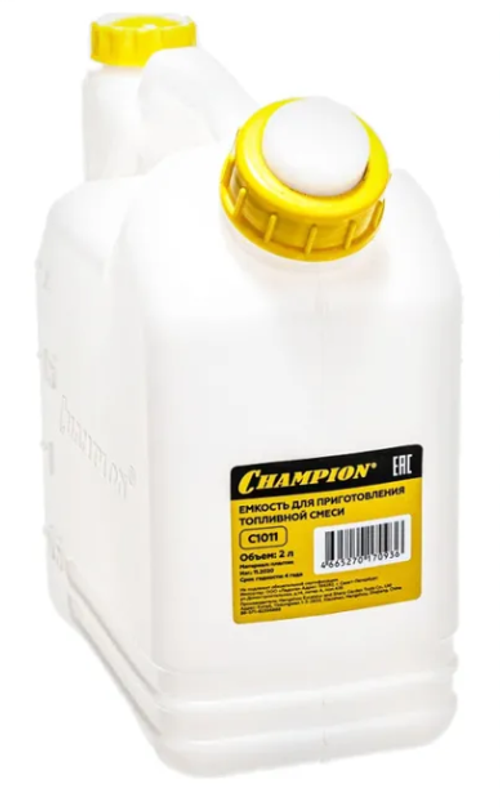 Канистра для ГСМ Champion (2л) для приготовления топливной смеси