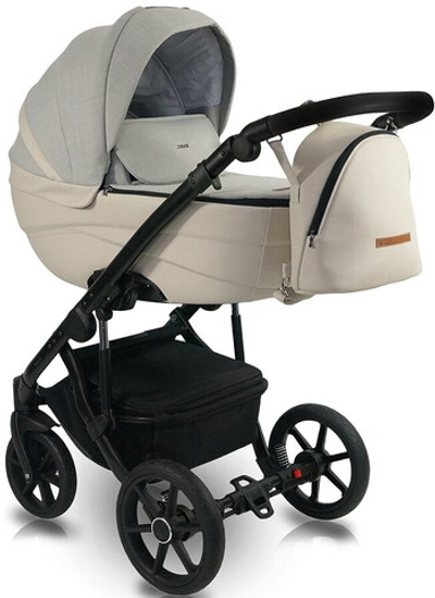 Детская коляска Bexa Ideal 2 в 1 ID 07 бежевый+бежевая кожа