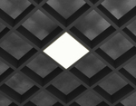 Светильник LED FTP Грильято Домино х1 100х100 (85х85) 6Вт 3000К IP20 530лм DIOLUM