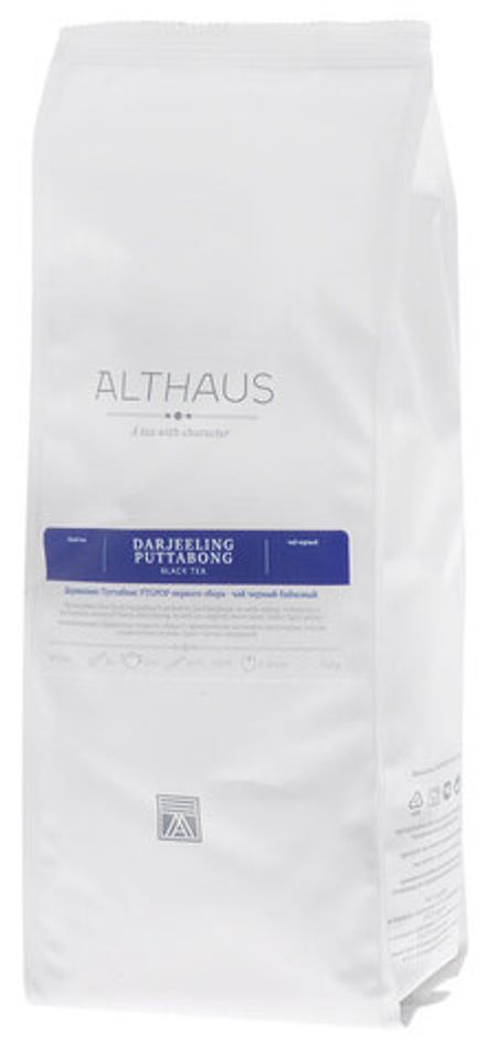 Althaus Darjeeling Puttabong FTGFOP черный листовой чай, 250 г