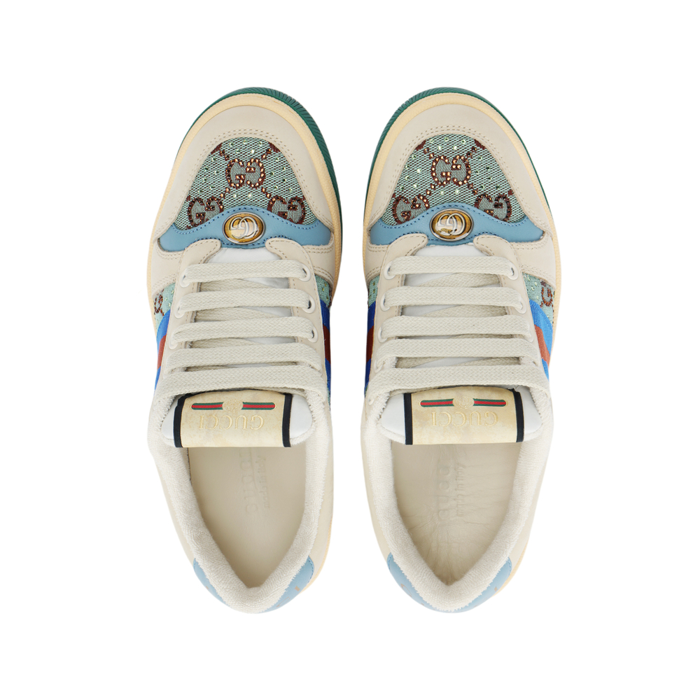 Gucci Wmns Screener "Brown Blue Red" Women"s
