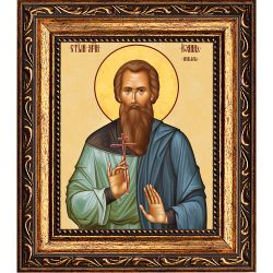 Иоанн Меньков святой мученик. Икона на холсте.