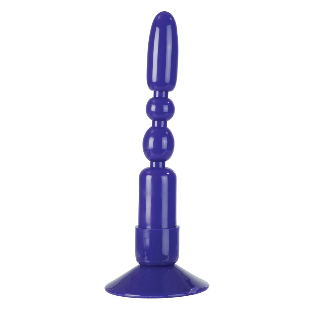 Вибрирующий стимулятор Dinamic Duo - 17,5 см. (Цвет: фиолетовый)