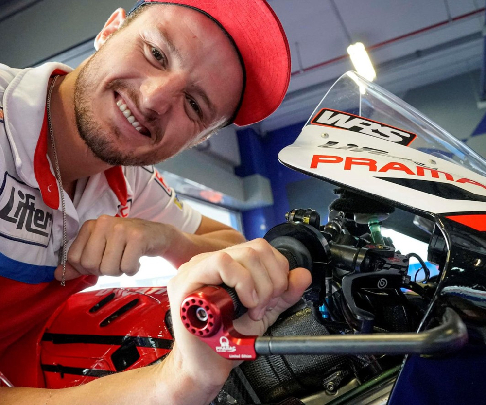 CNC Racing Защита рычага тормоза Pramac Racing