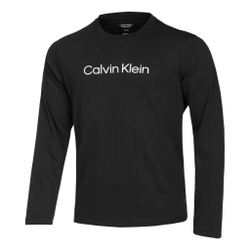 Мужское теннисное поло Calvin Klein Long Sleeve Men - Black