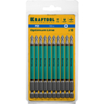 KRAFTOOL Optimum PZ2, 100 мм, 10 шт, биты (26124-2-100-10)