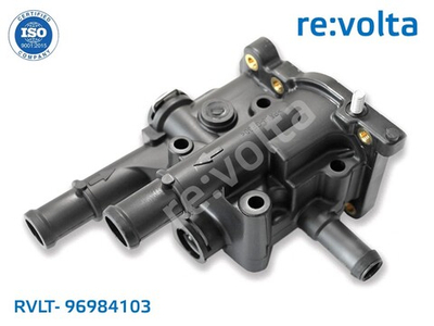 Корпус термостата Opel / Chevrolet / фланец / RVLT-96984103