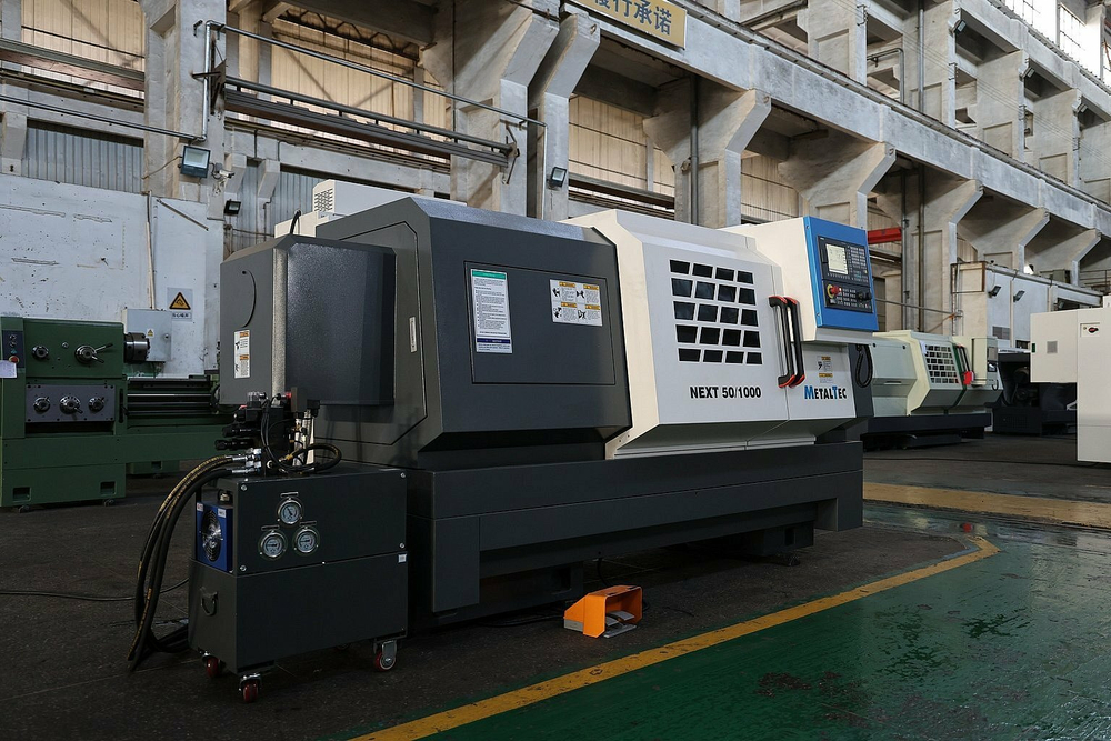 Токарный станок ЧПУ с горизонтальной станиной (Fanuc) MetalTec NEXT 50x1000