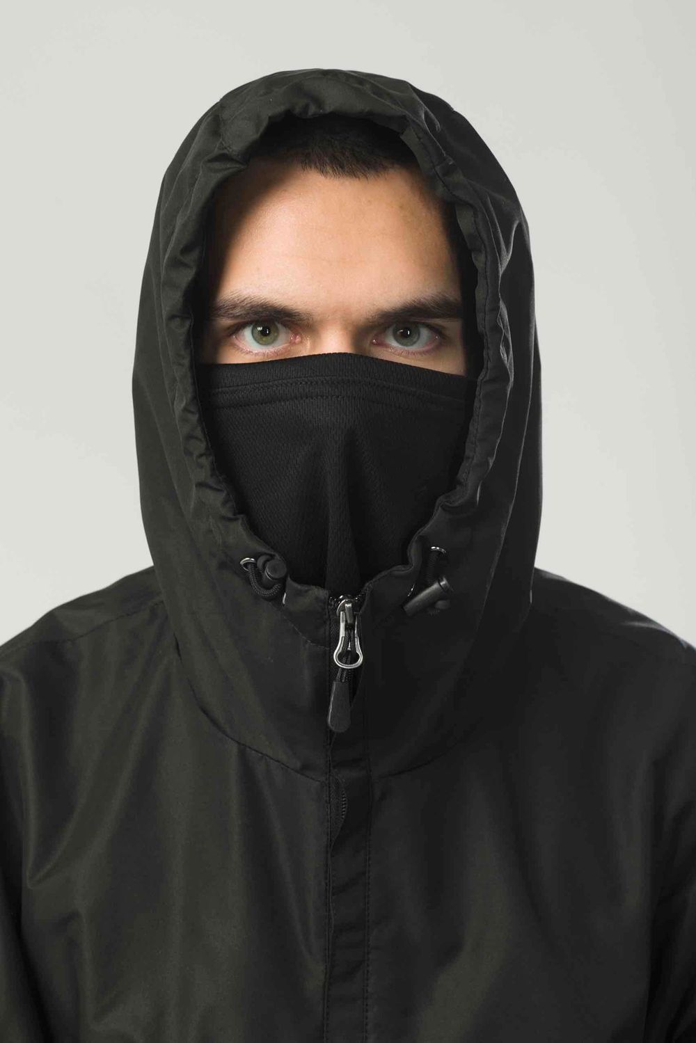 Анорак Codered Square Wide Легкий черный