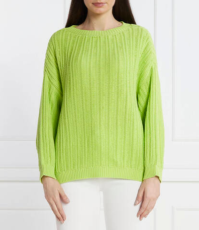 Свитер MAGLIA Liviana Conti - лимонный(F4SB55)