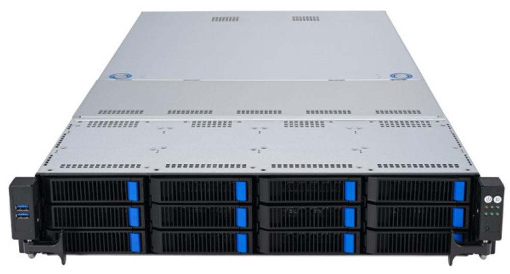 Серверная платформа 2U ASUS RS520A-E12-RS12U/1G/1.6kW/12NVMe/FAN/RH/OCP/GPU