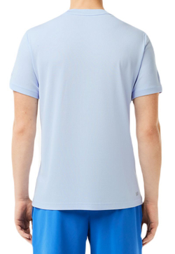 Мужская теннисная футболка Lacoste Tennis x Novak Djokovic T-Shirt - light blue