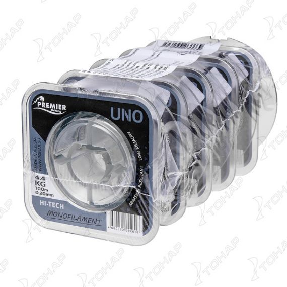Леска UNO 0,20mm/100m Clear Nylon (PR-U-C-020-100) Premier Fishing