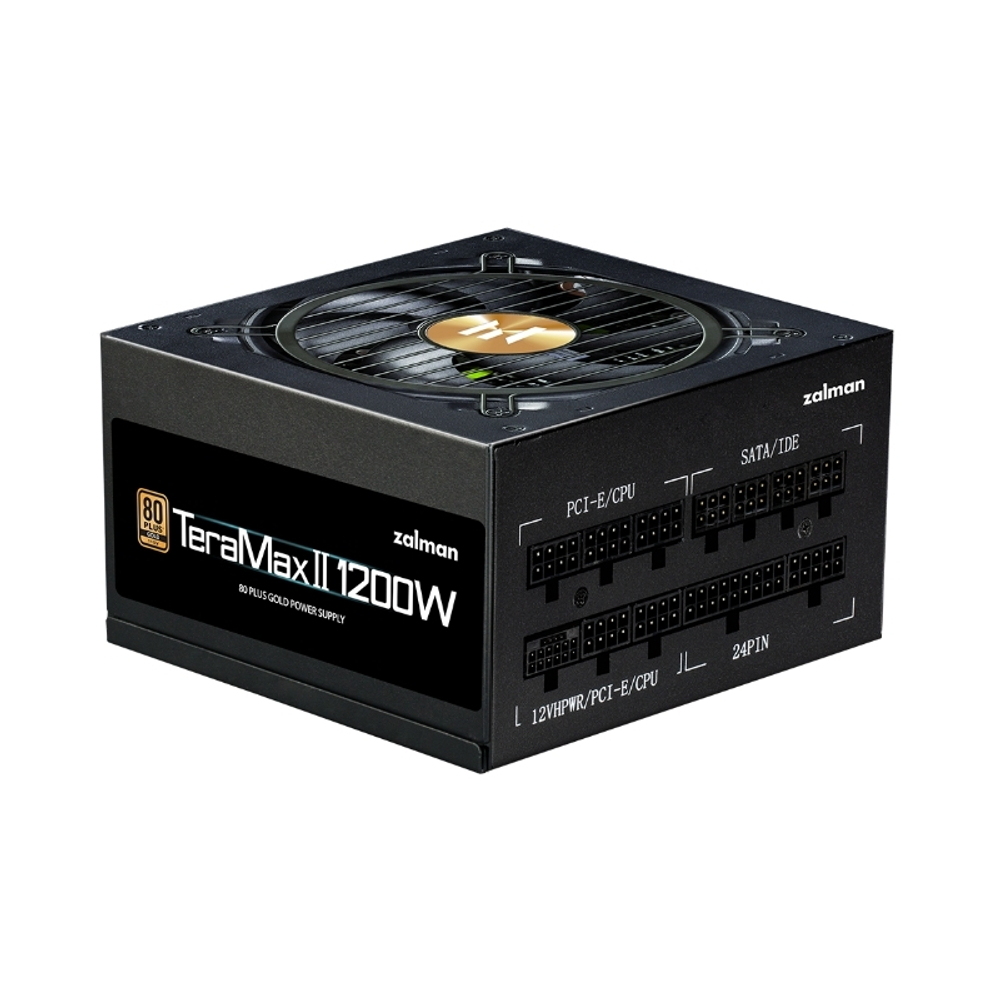 Блок питания Zalman ZM1200-TMX2, 1200W, ATX12V v3.0, APFC, 12cm Fan, 80+ Gold Gen5, Full Modular