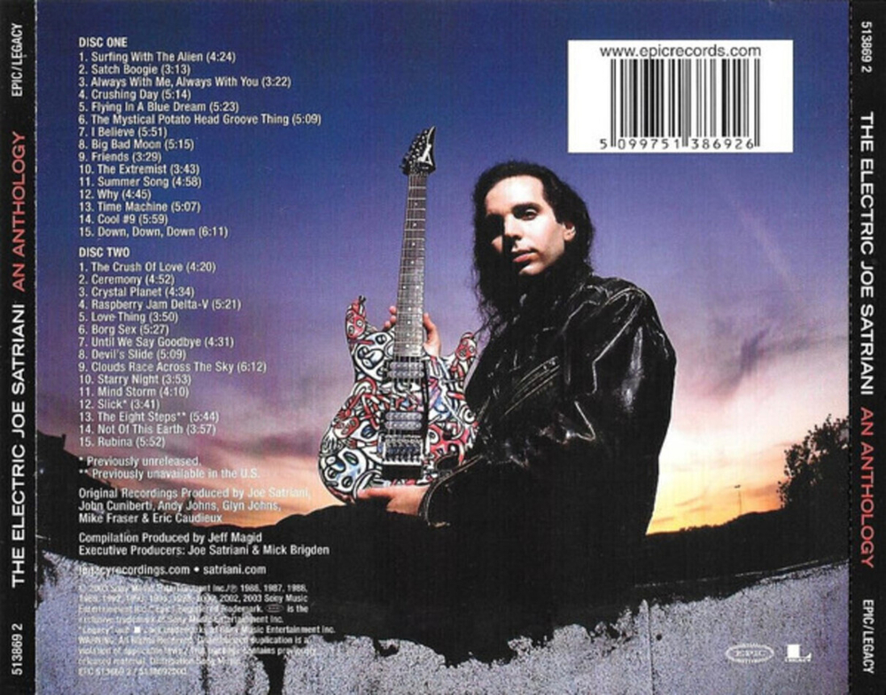 Joe Satriani / The Electric Joe Satriani (An Anthology)(2CD)