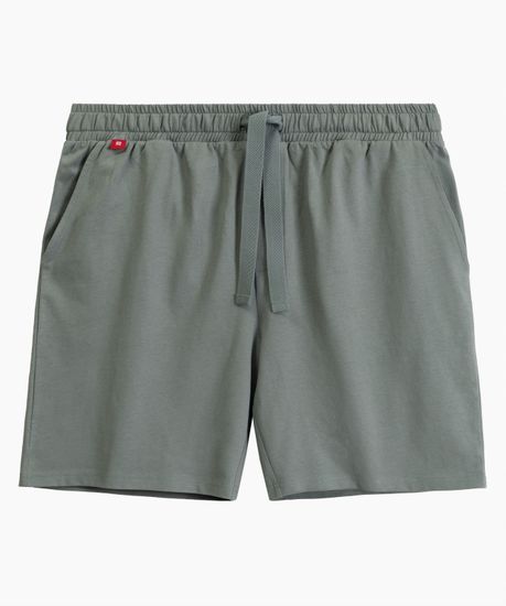 Мужские шорты пижамные Atlantic NMB-039, хлопок, светло-оливковый