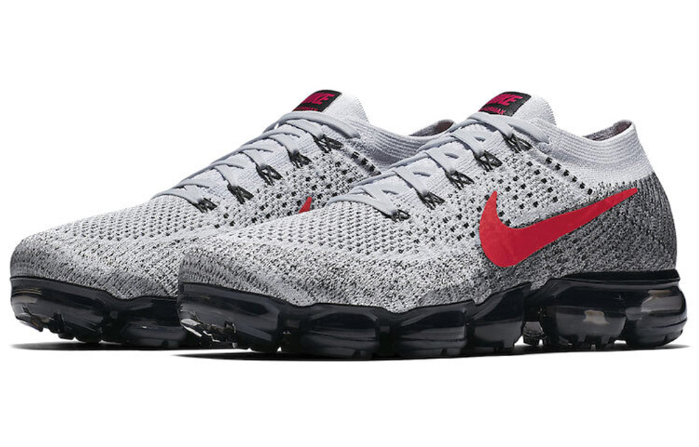 Кроссовки Nike Vapormax Platinum Red Black